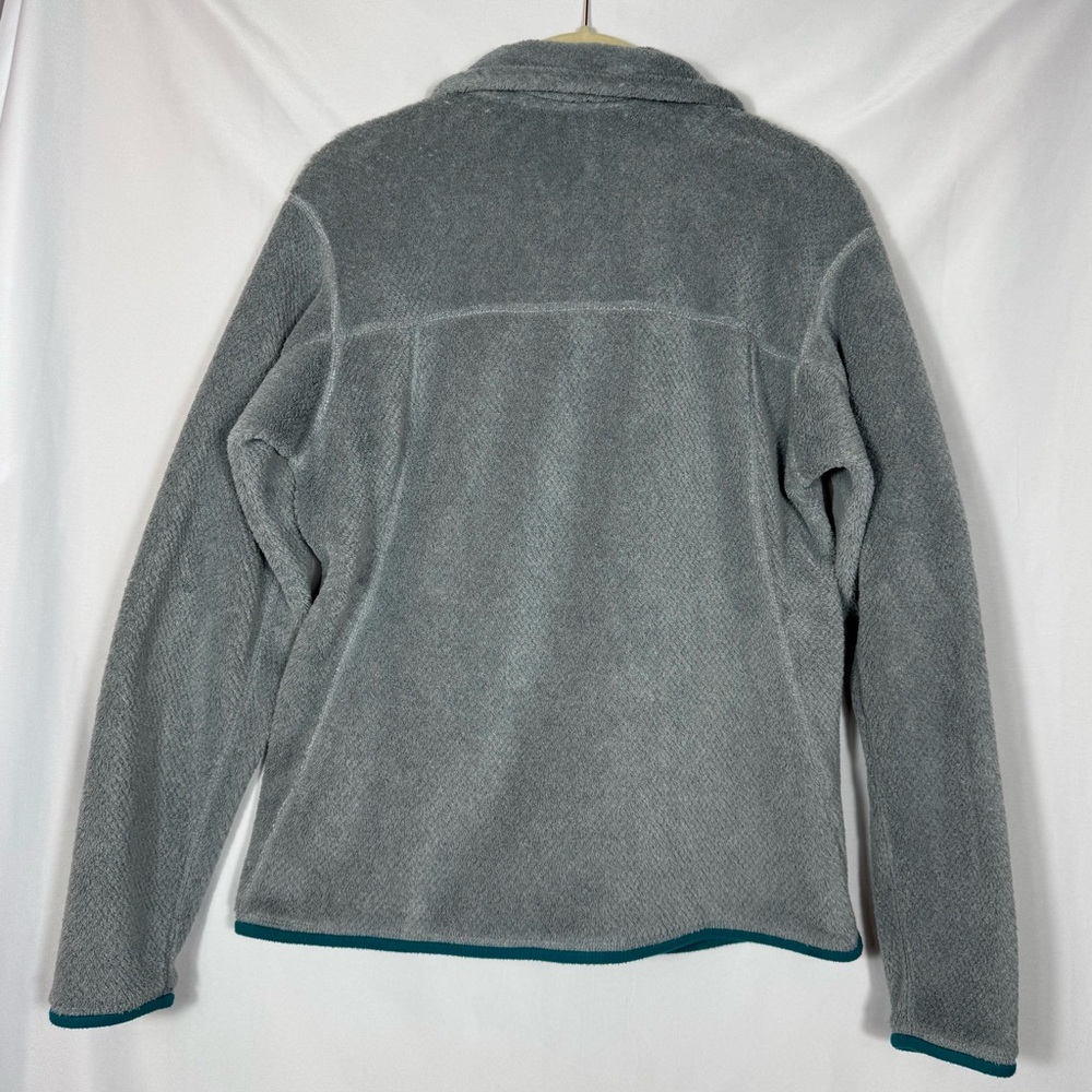 Patagonia Women’s Retool Snap-T Fleece Pullover Gray & Teal. Size Medium. NWOT - Picture 15 of 16